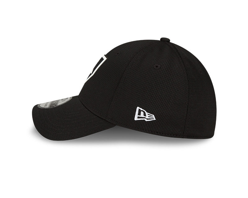 Men's Chicago White Sox New Era Black 2022 Clubhouse Black 39THIRTY Flex Hat Official Team Hat Sports Fan Cap