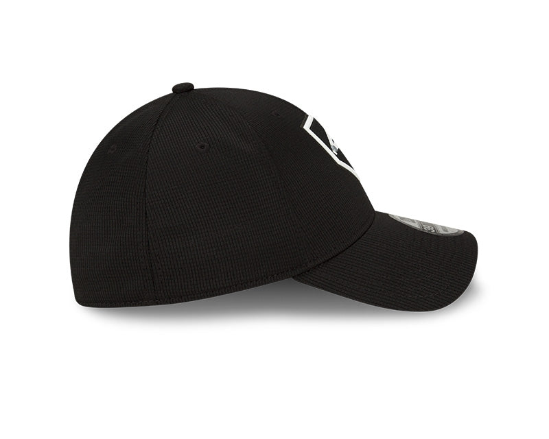 Men's Chicago White Sox New Era Black 2022 Clubhouse Black 39THIRTY Flex Hat Official Team Hat Sports Fan Cap