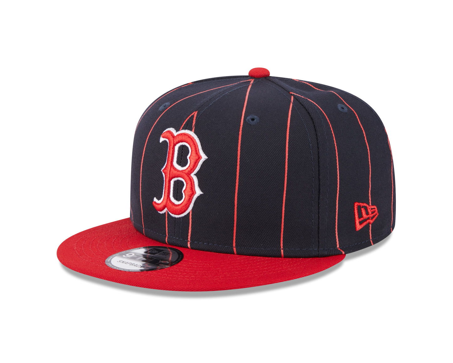 Boston Red Sox Navy/Red Vintage New Era 9FIFTY Snapback Hat Official Team Hat Sports Fan Cap
