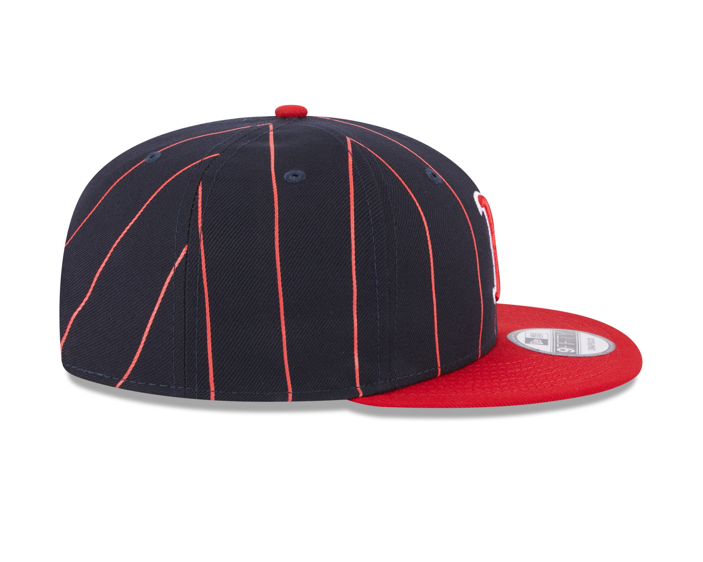 Boston Red Sox Navy/Red Vintage New Era 9FIFTY Snapback Hat Official Team Hat Sports Fan Cap