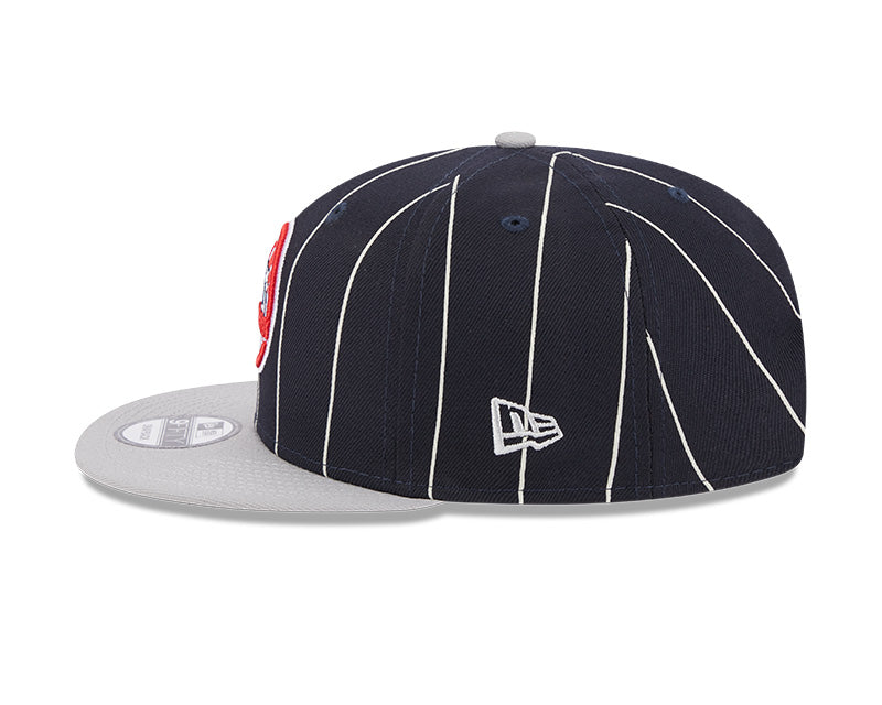 New York Yankees Navy/Gray Cooperstown Vintage New Era 9FIFTY Snapback Hat Official Team Hat Sports Fan Cap