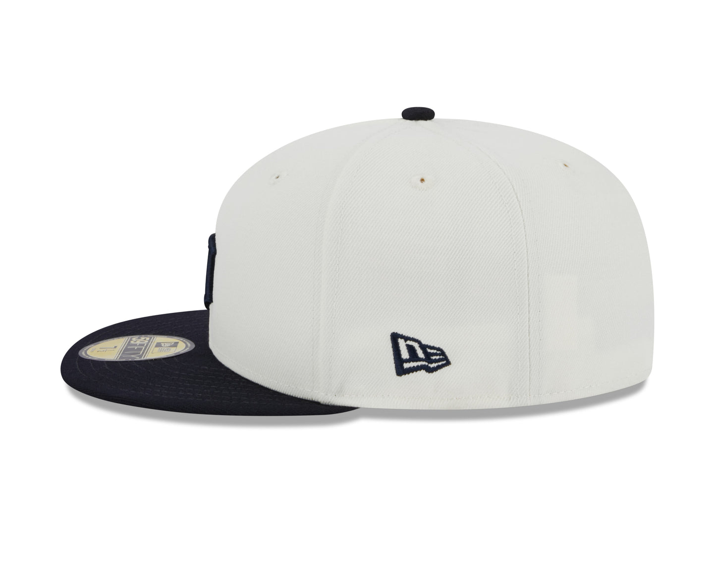 Detroit Tigers 1984 World Series Cream/Navy New Era Retro 59FIFTY Fitted Hat Official Team Hat Sports Fan Cap