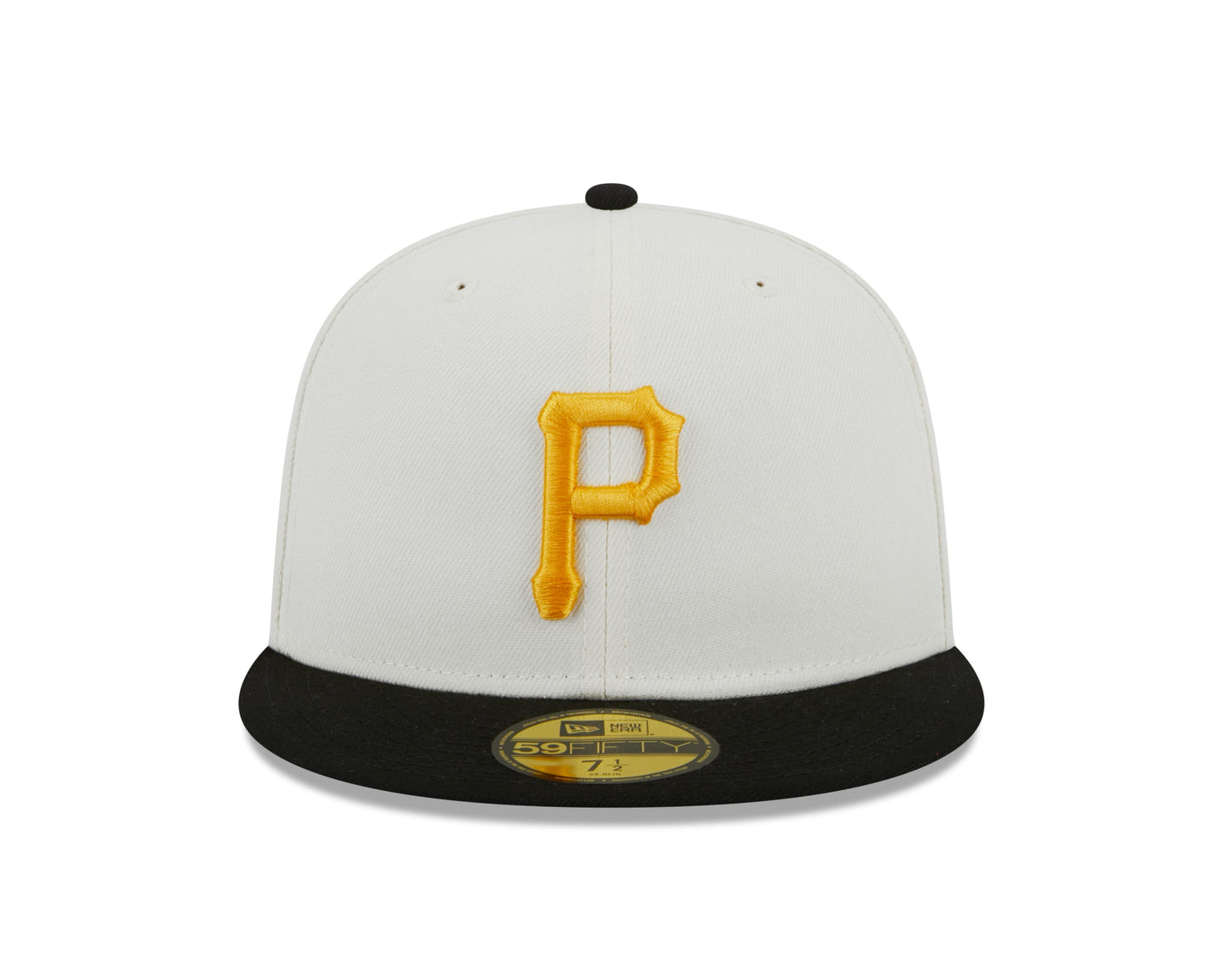 Pittsburgh Pirates 76th World Series Cream/Black New Era Retro 59FIFTY Fitted Hat Official Team Hat Sports Fan Cap