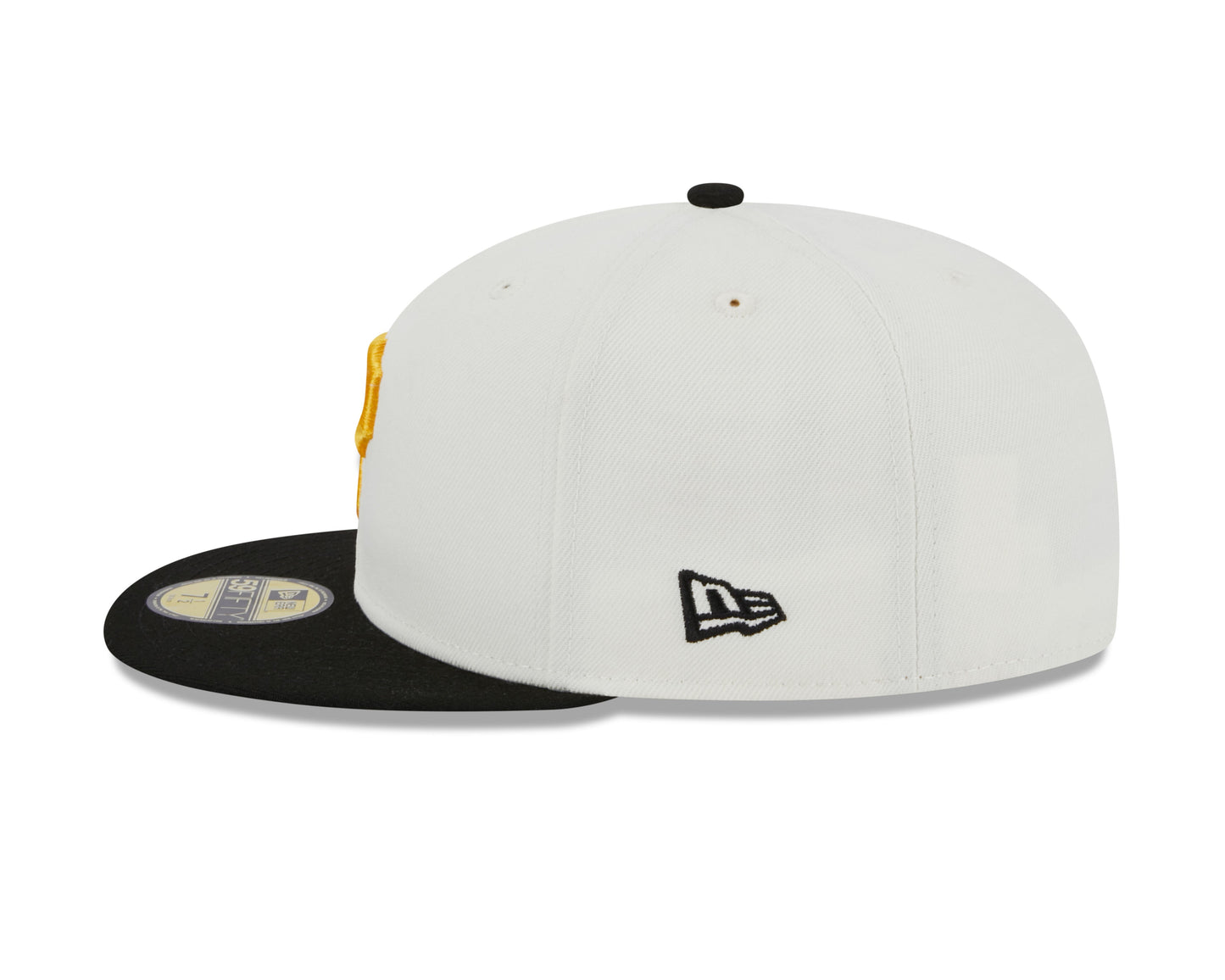Pittsburgh Pirates 76th World Series Cream/Black New Era Retro 59FIFTY Fitted Hat Official Team Hat Sports Fan Cap