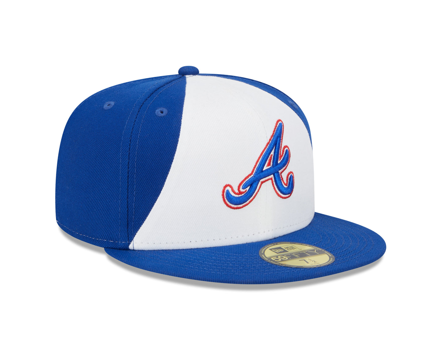 Atlanta Braves City Connect Royal/White New Era 59FIFTY Fitted Hat Official Team Hat Sports Fan Cap