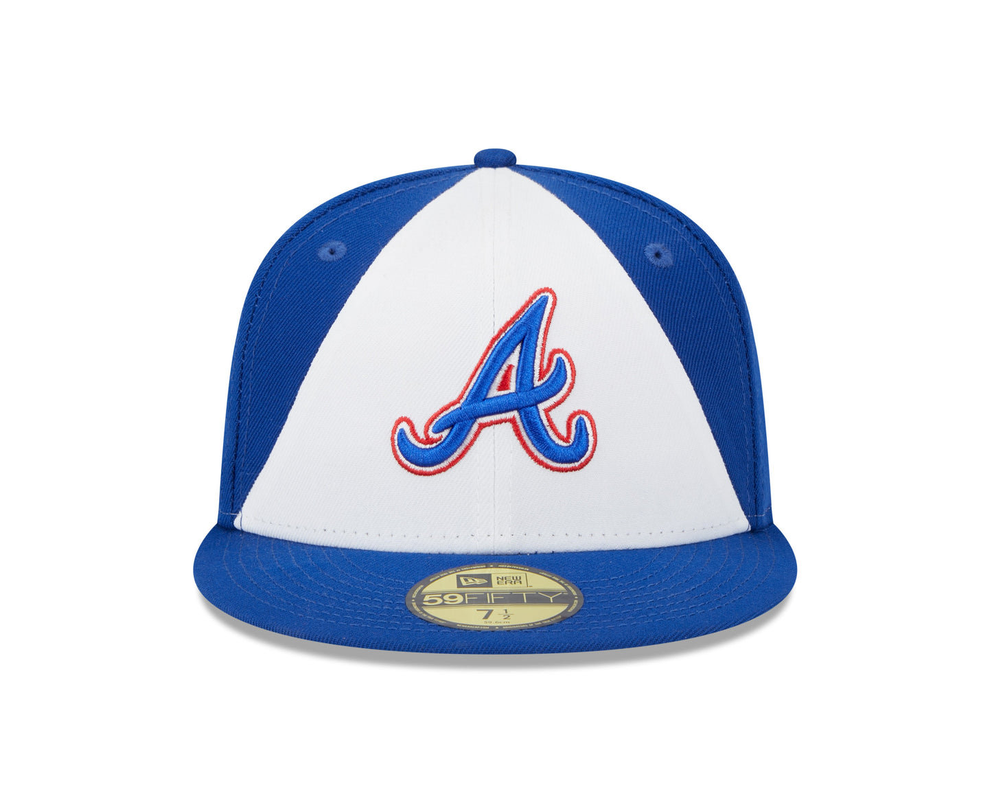 Atlanta Braves City Connect Royal/White New Era 59FIFTY Fitted Hat Official Team Hat Sports Fan Cap