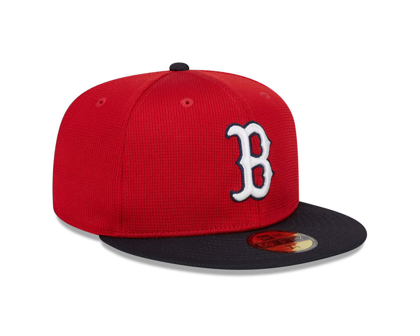 Boston Red Sox New Era Red/Navy 2025 Spring Training 59FIFTY Fitted Hat Official Team Hat Sports Fan Cap