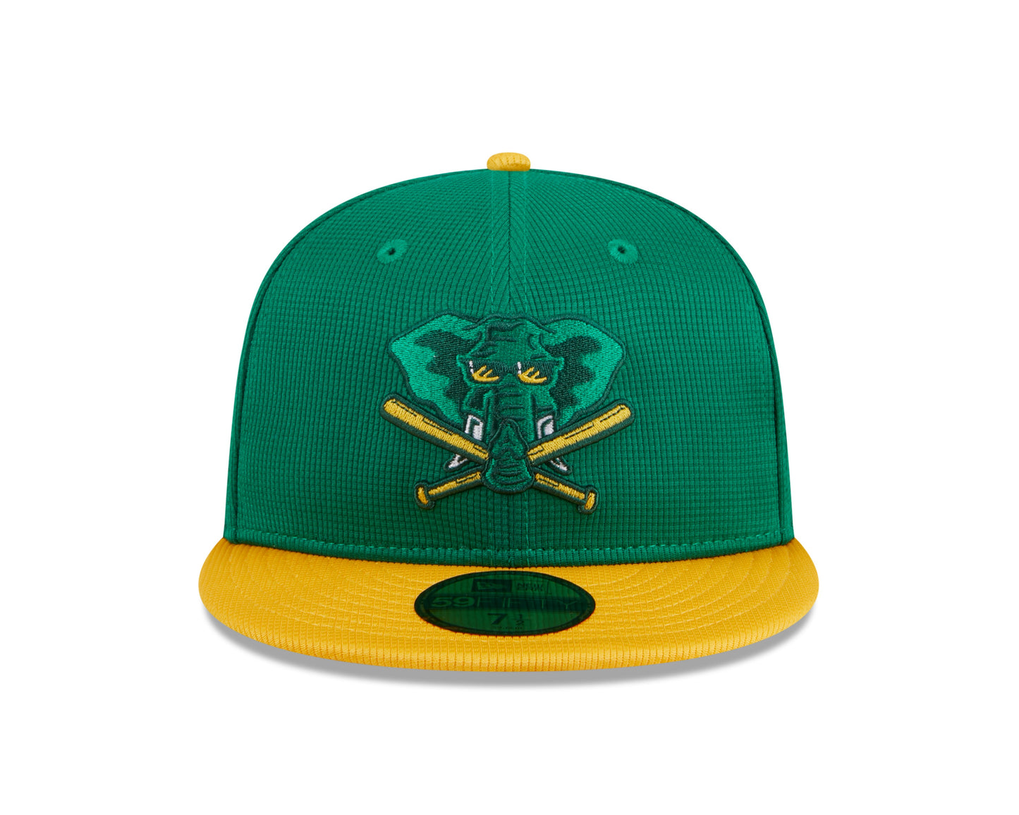 Men's Oakland Athletics New Era Green 2024 Batting Practice 59FIFTY Fitted Hat Official Team Hat Sports Fan Cap