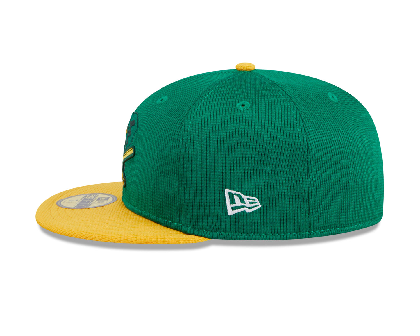 Men's Oakland Athletics New Era Green 2024 Batting Practice 59FIFTY Fitted Hat Official Team Hat Sports Fan Cap