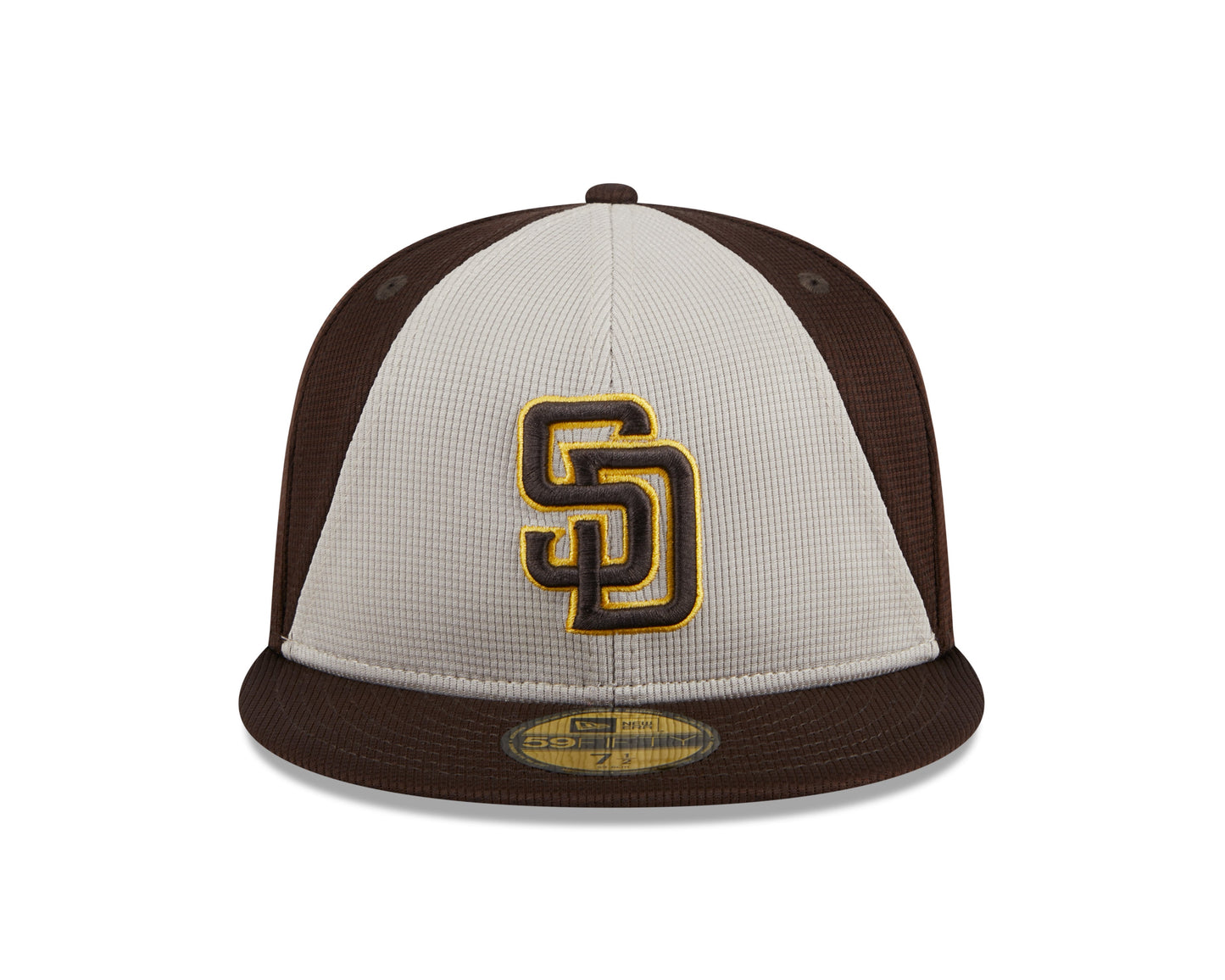 Men's San Diego Padres New Era Brown 2024 Batting Practice 59FIFTY Fitted Hat Official Team Hat Sports Fan Cap