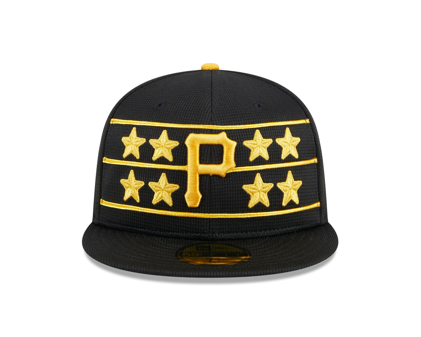 Men's Pittsburgh Pirates New Era Black 2024 Batting Practice 59FIFTY Fitted Hat Official Team Hat Sports Fan Cap