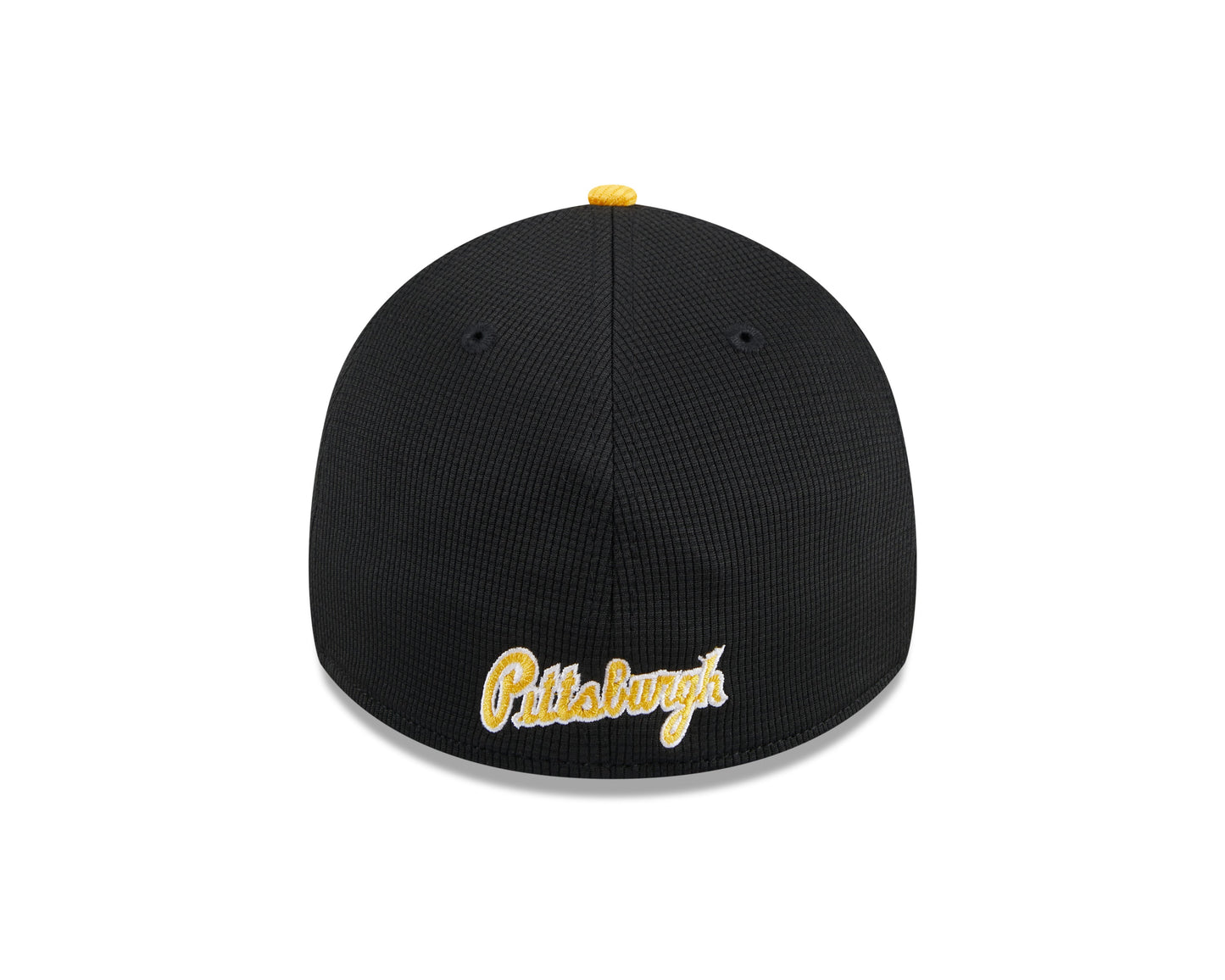 Men's Pittsburgh Pirates New Era 2024 Batting Practice Black 39THIRTY Flex-Fit Hat Official Team Hat Sports Fan Cap