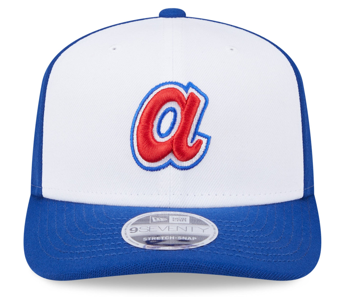 Atlanta Braves Cooperstown New Era 9SEVENTY Royal Adjustable Hat Official Team Hat Sports Fan Cap