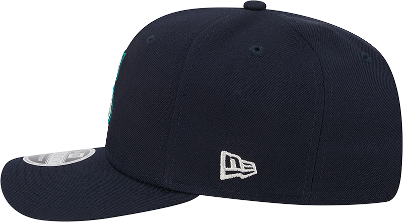 Seattle Mariners New Era Home Navy 9SEVENTY Adjustable Hat-Player Replica Official Team Hat Sports Fan Cap