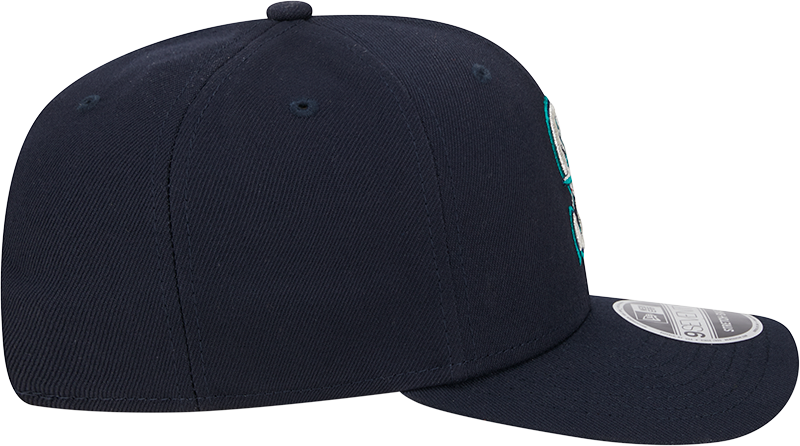 Seattle Mariners New Era Home Navy 9SEVENTY Adjustable Hat-Player Replica Official Team Hat Sports Fan Cap