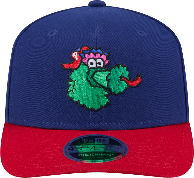 Philadelphia Phillies Blue/Red Phanatic New Era 9SEVENTY Stretch Snap Adjustable Hat Official Team Hat Sports Fan Cap