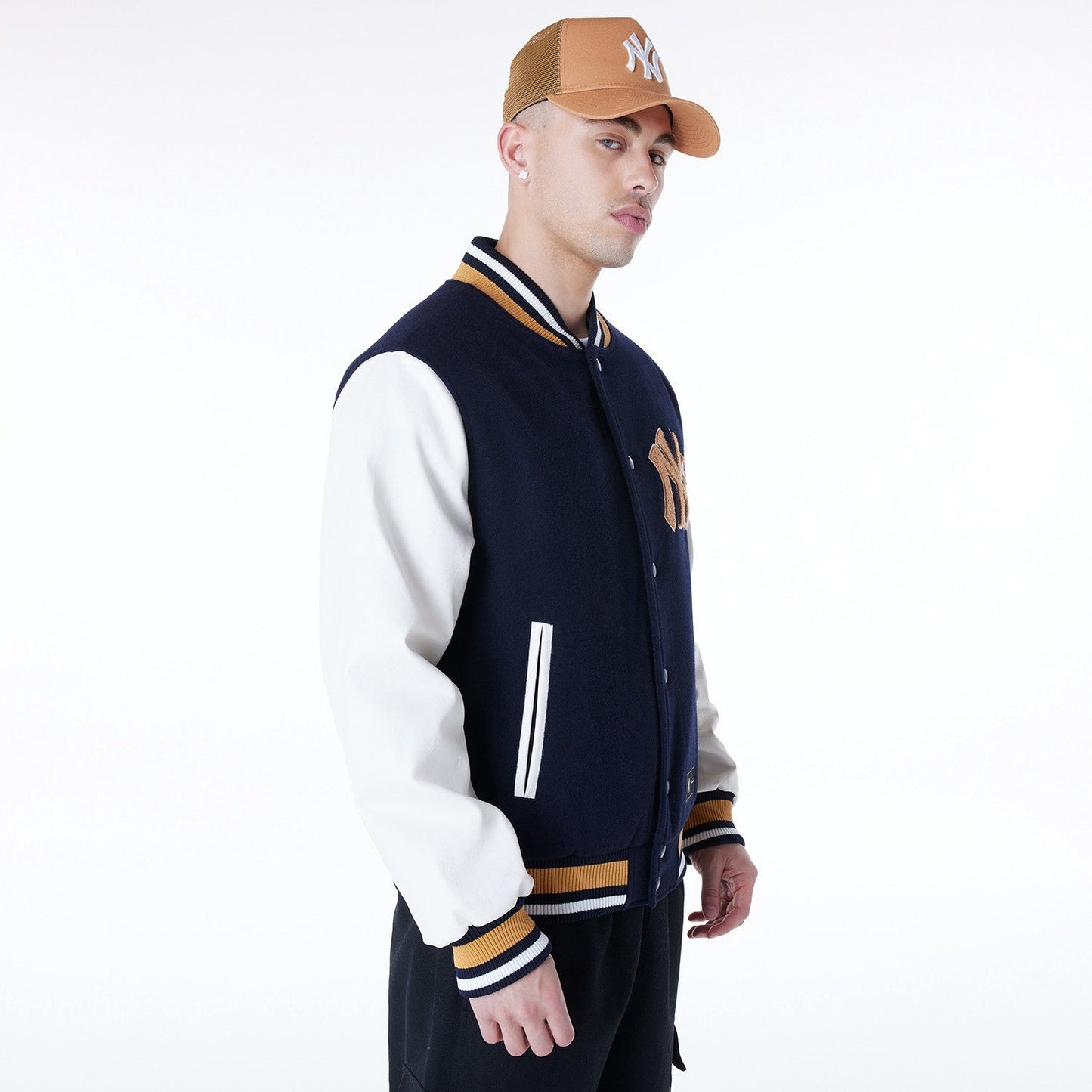 New Era - MLB Floral Varsity Jacket - New York Yankees Official Sports Fan Gear