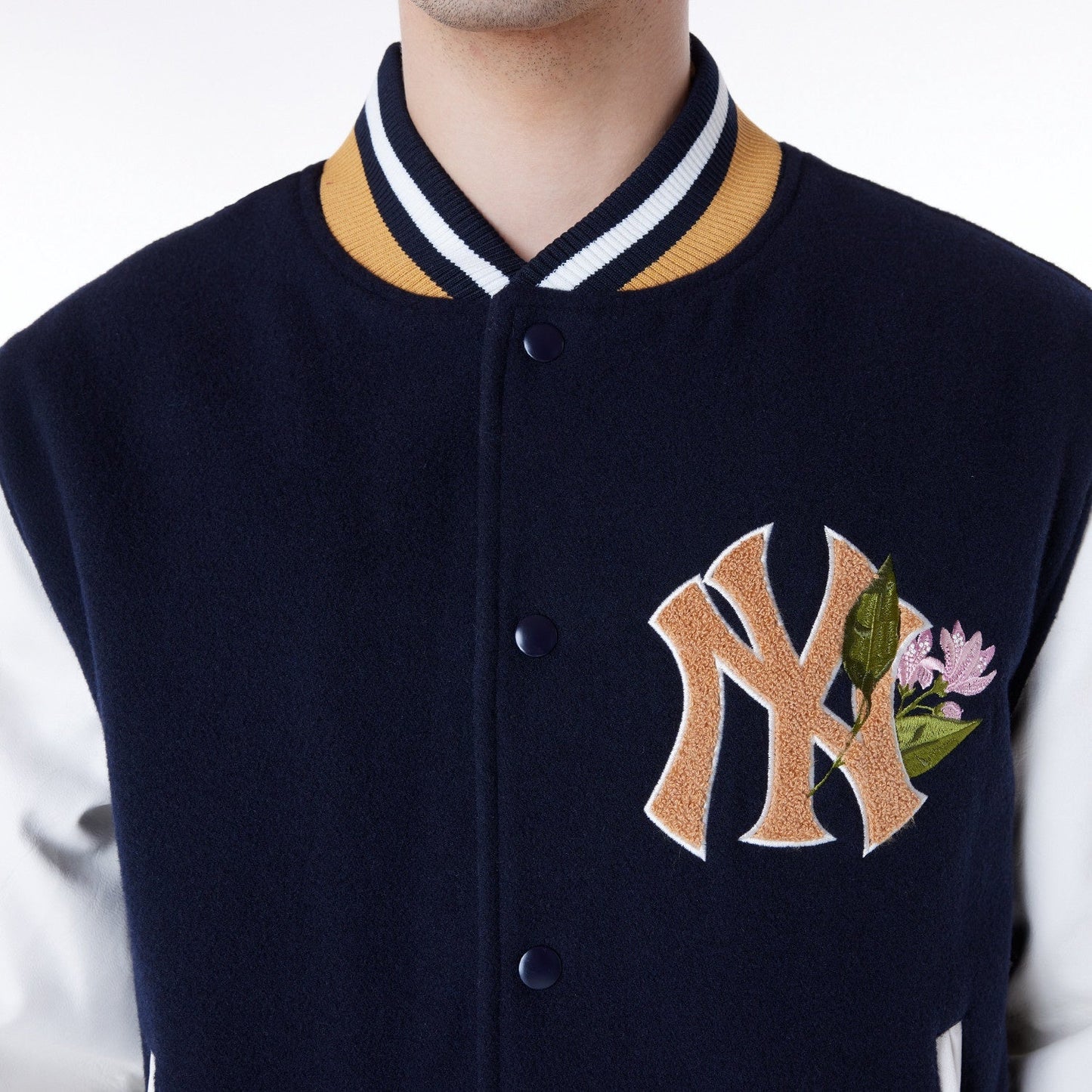 New Era - MLB Floral Varsity Jacket - New York Yankees Official Sports Fan Gear