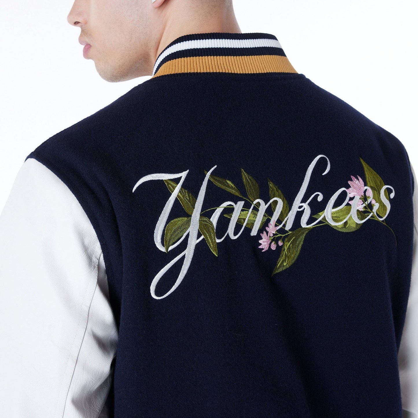 New Era - MLB Floral Varsity Jacket - New York Yankees Official Sports Fan Gear