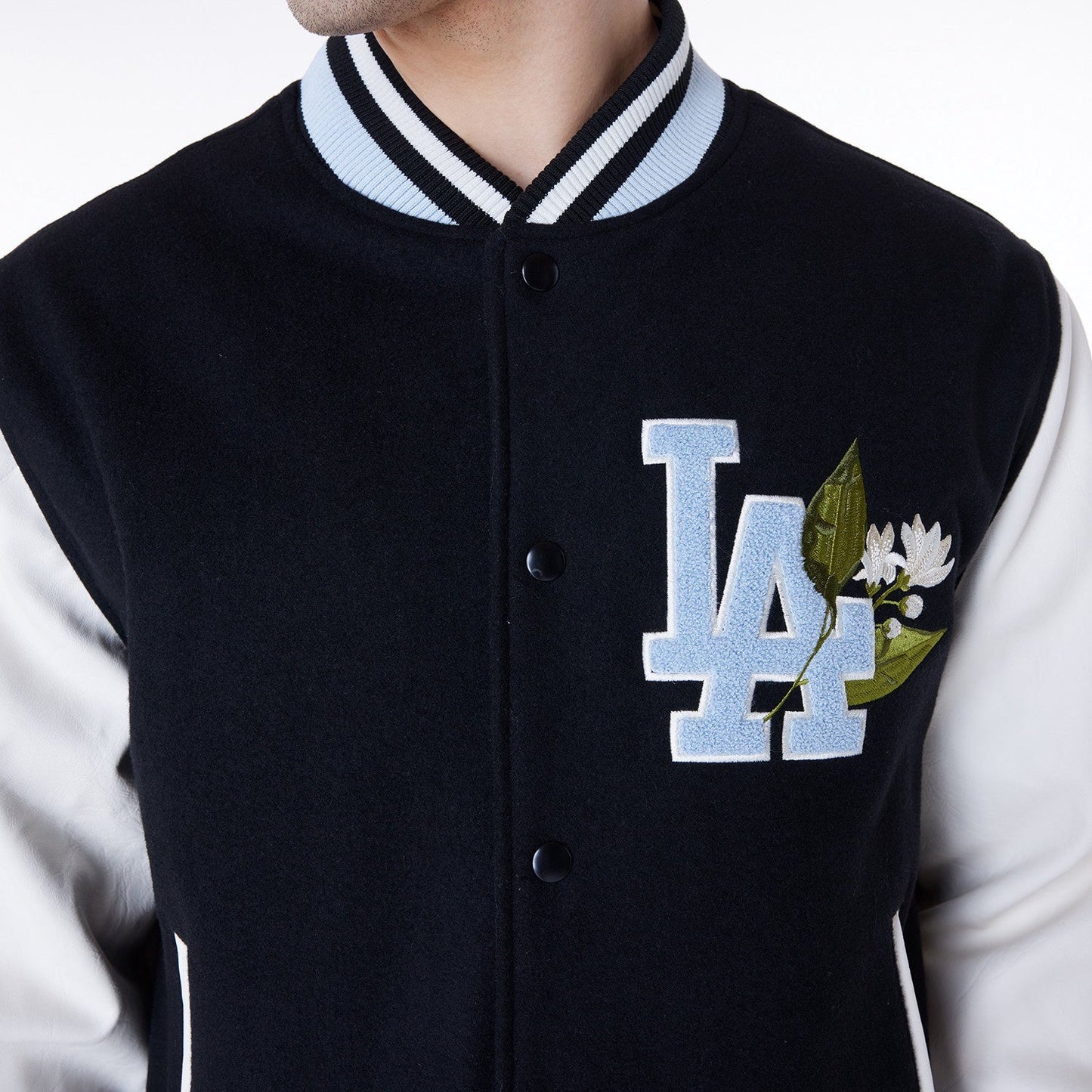 New Era - MLB Floral Varsity Jacket - Los Angeles Dodgers Official Sports Fan Gear