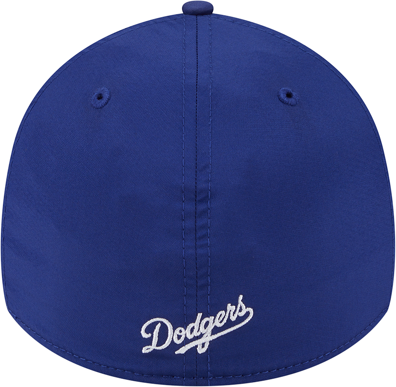 MLB Los Angeles Dodgers New Era Mid Perf 39THIRTY Flex Fit Hat - Royal Official Team Hat Sports Fan Cap