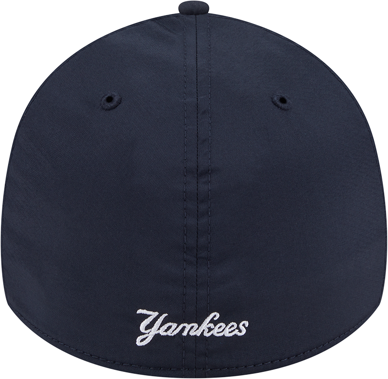 MLB New York Yankees New Era Mid Perf 39THIRTY Flex Fit Hat - Navy Official Team Hat Sports Fan Cap