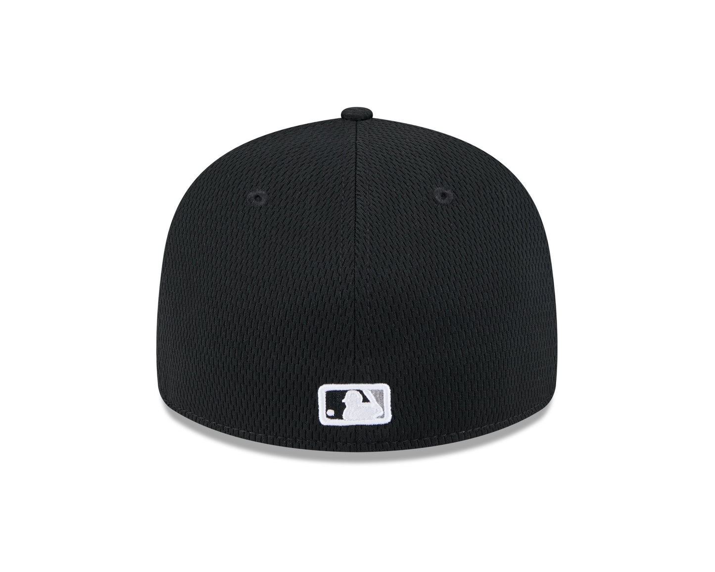 Chicago White Sox New Era Black 2025 Clubhouse Alternate 59FIFTY Low Profile Fitted Hat Official Team Hat Sports Fan Cap