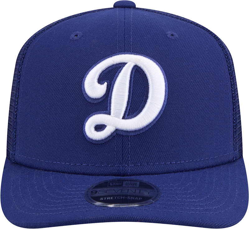 Los Angeles Dodgers New Era Royal 9SEVENTY Trucker Adjustable Hat Official Team Hat Sports Fan Cap