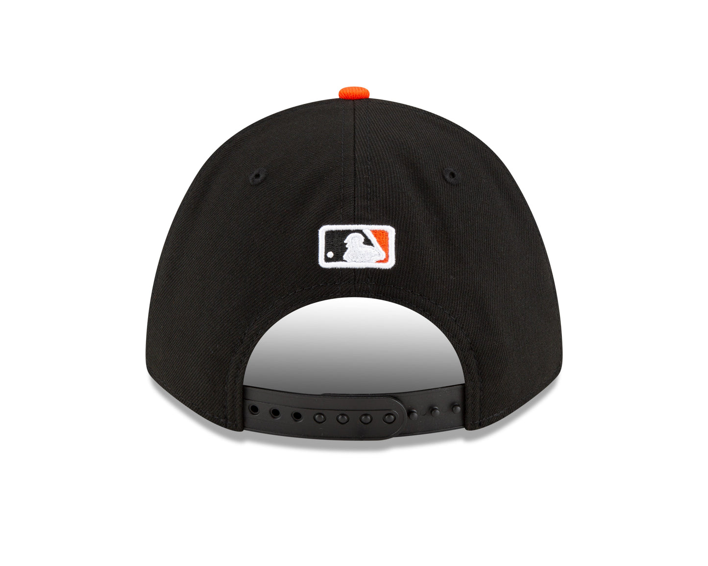 Baltimore Orioles Black/Orange Alternate New Era Player Replica M-Crown 9FORTY Adjustable Hat Official Team Hat Sports Fan Cap