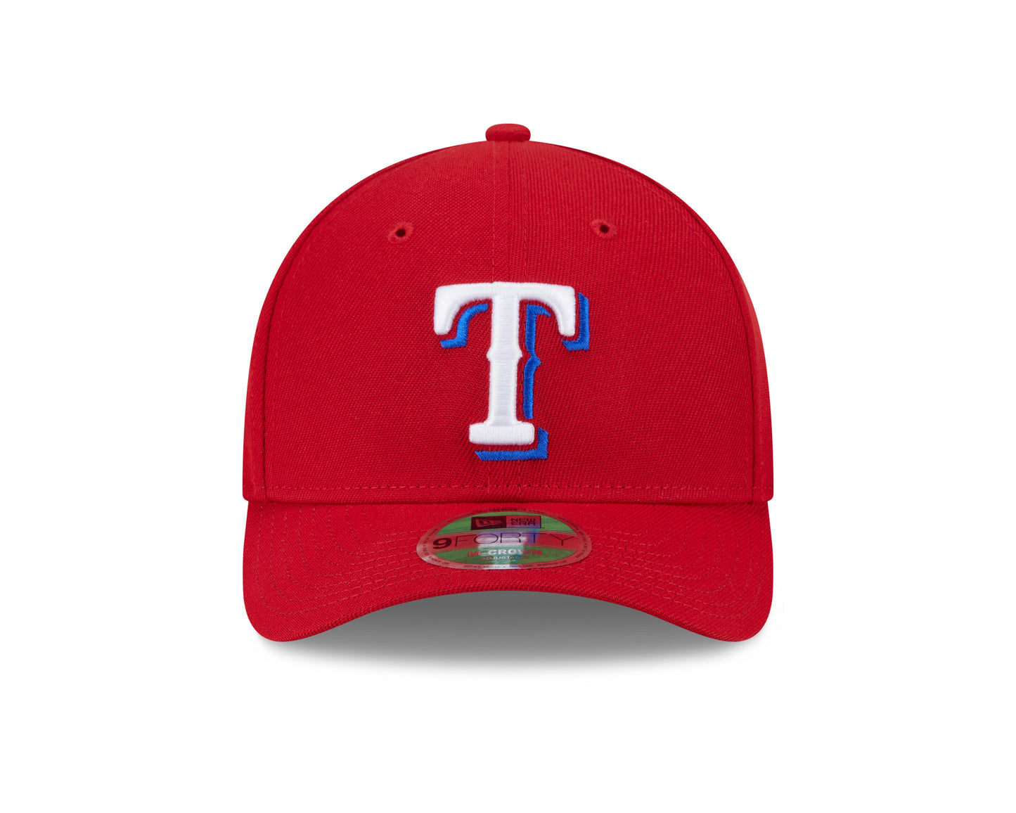 Texas Rangers Red Alternate New Era Player Replica M-Crown 9FORTY Adjustable Hat Official Team Hat Sports Fan Cap