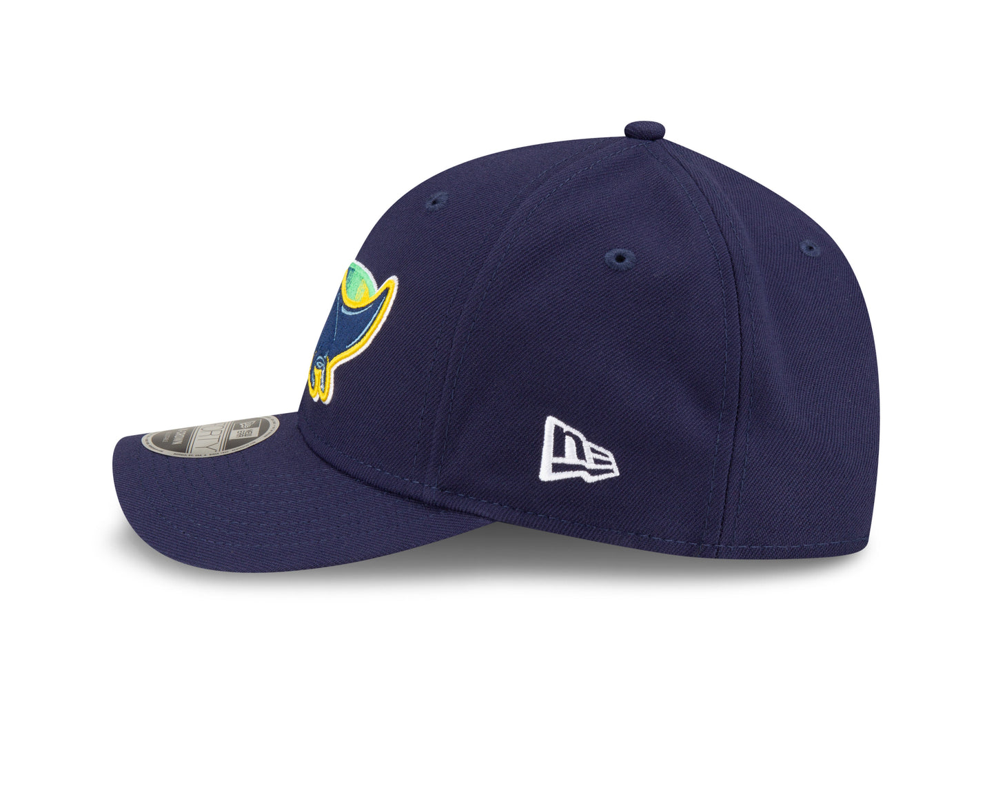 Tampa Bay Rays Alternate Navy New Era Player Replica M-Crown 9FORTY Adjustable Hat Official Team Hat Sports Fan Cap