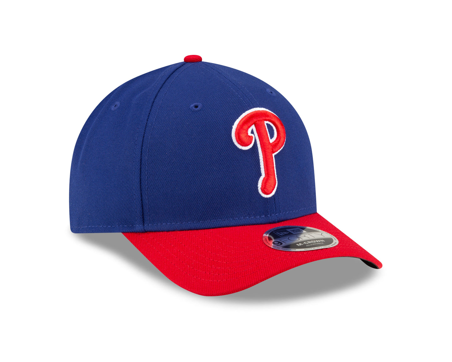 Philadelphia Phillies 2 Tone Royal/Red Alternate New Era Player Replica M-Crown 9FORTY Adjustable Hat Official Team Hat Sports Fan Cap