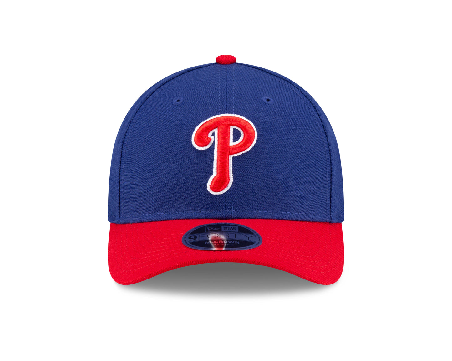 Philadelphia Phillies 2 Tone Royal/Red Alternate New Era Player Replica M-Crown 9FORTY Adjustable Hat Official Team Hat Sports Fan Cap