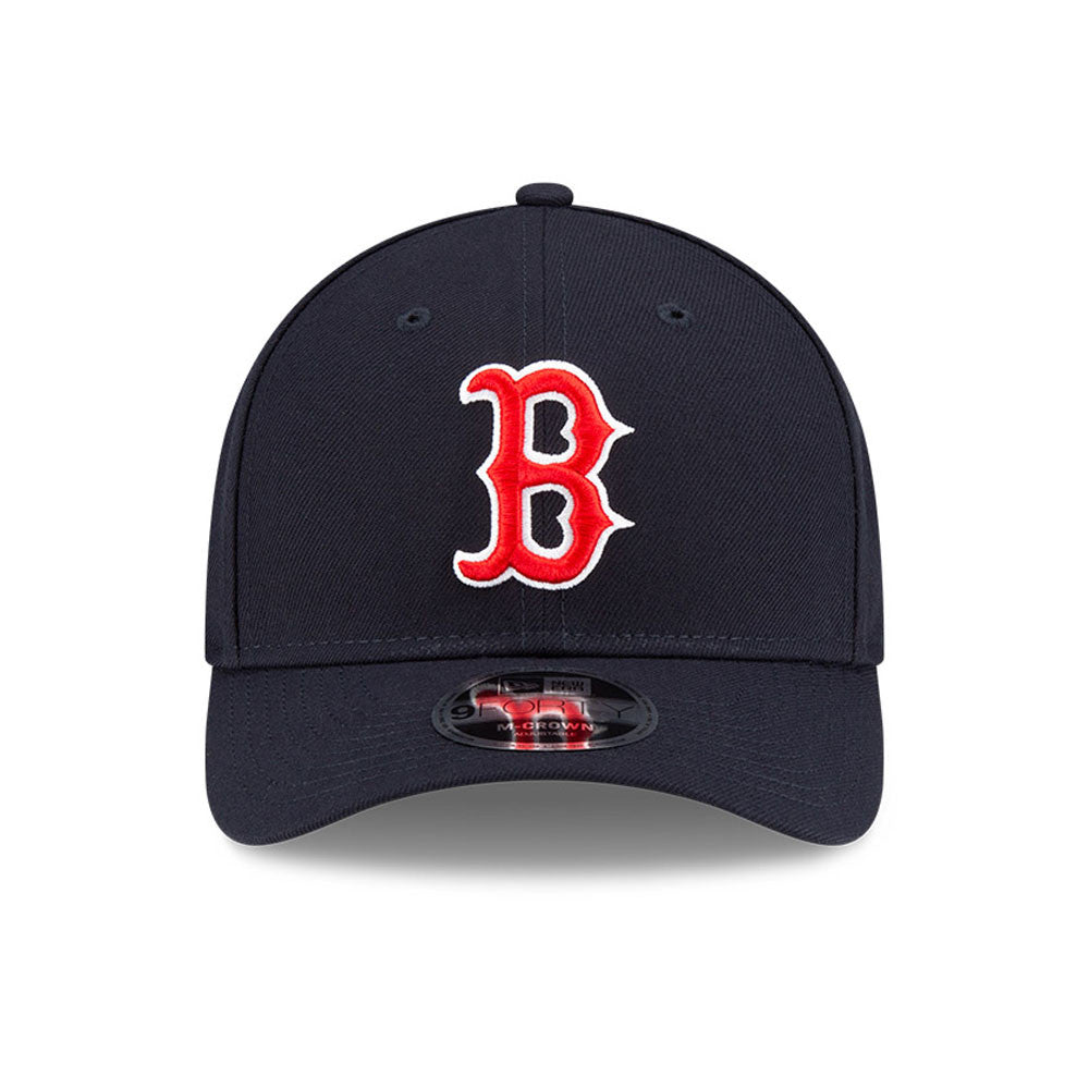 Boston Red Sox Navy New Era Player Replica M-Crown 9FORTY Adjustable Hat Official Team Hat Sports Fan Cap