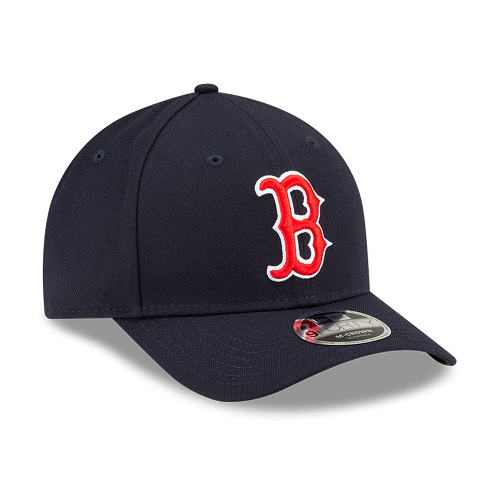 Boston Red Sox Navy New Era Player Replica M-Crown 9FORTY Adjustable Hat Official Team Hat Sports Fan Cap