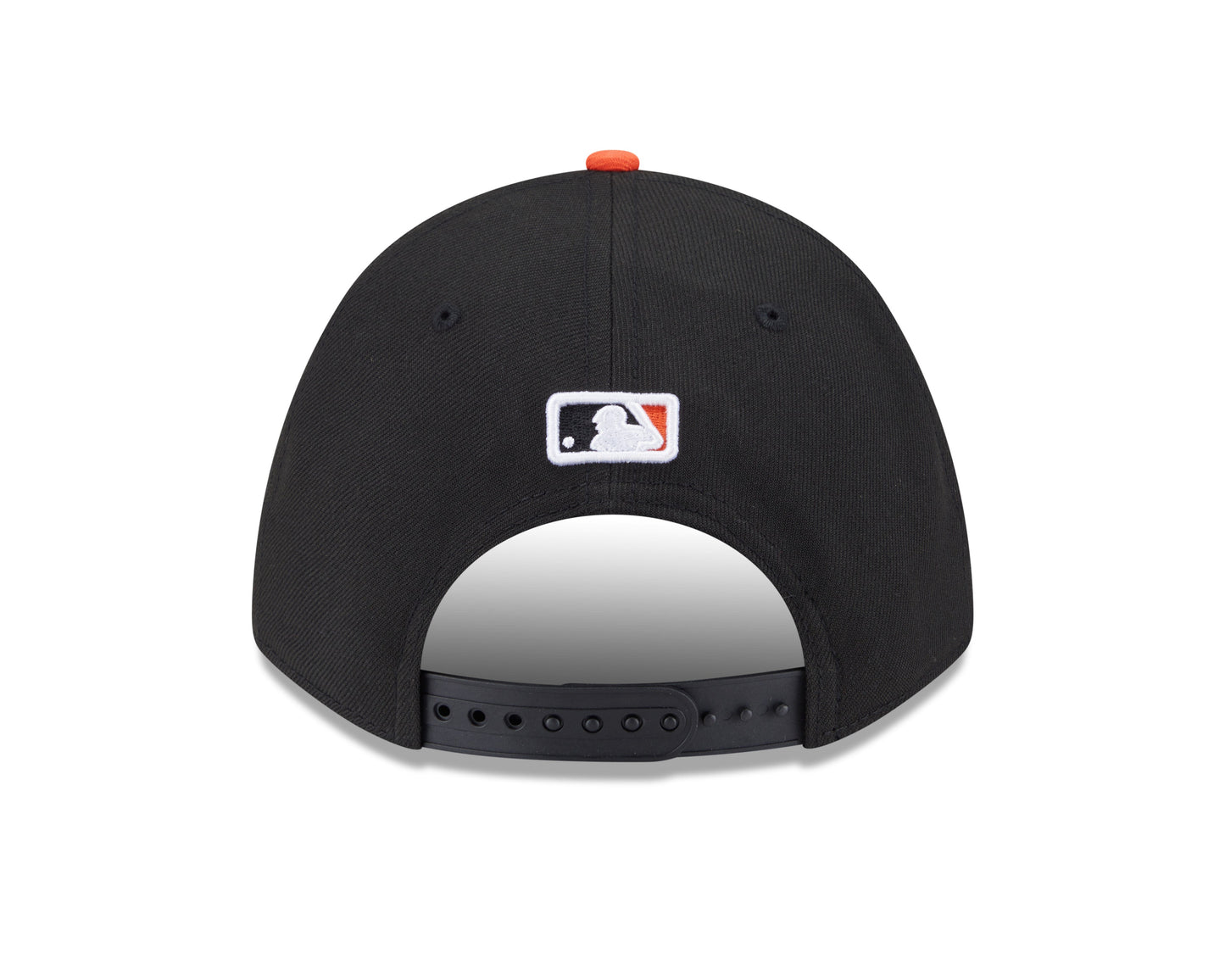 Baltimore Orioles Black/Orange Road New Era Player Replica M-Crown 9FORTY Adjustable Hat Official Team Hat Sports Fan Cap