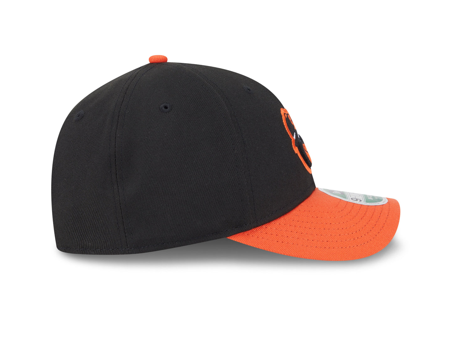 Baltimore Orioles Black/Orange Road New Era Player Replica M-Crown 9FORTY Adjustable Hat Official Team Hat Sports Fan Cap