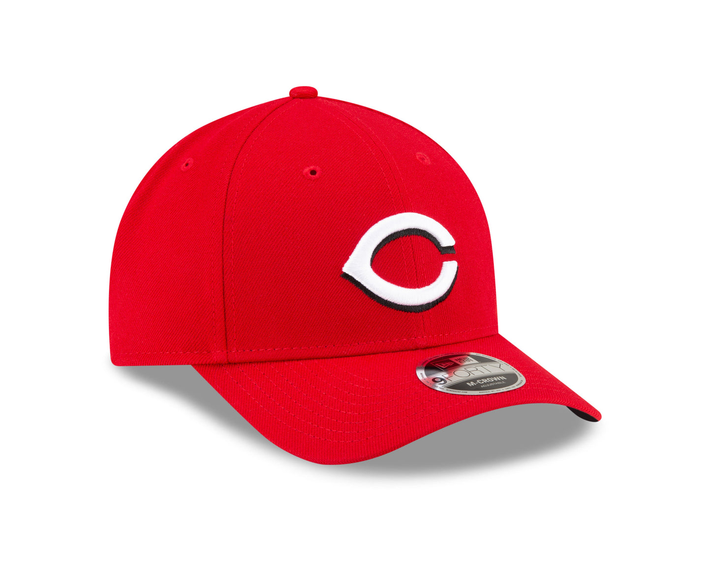 Cincinnati Reds New Era Red Player Replica M-Crown 9FORTY Adjustable Hat Official Team Hat Sports Fan Cap