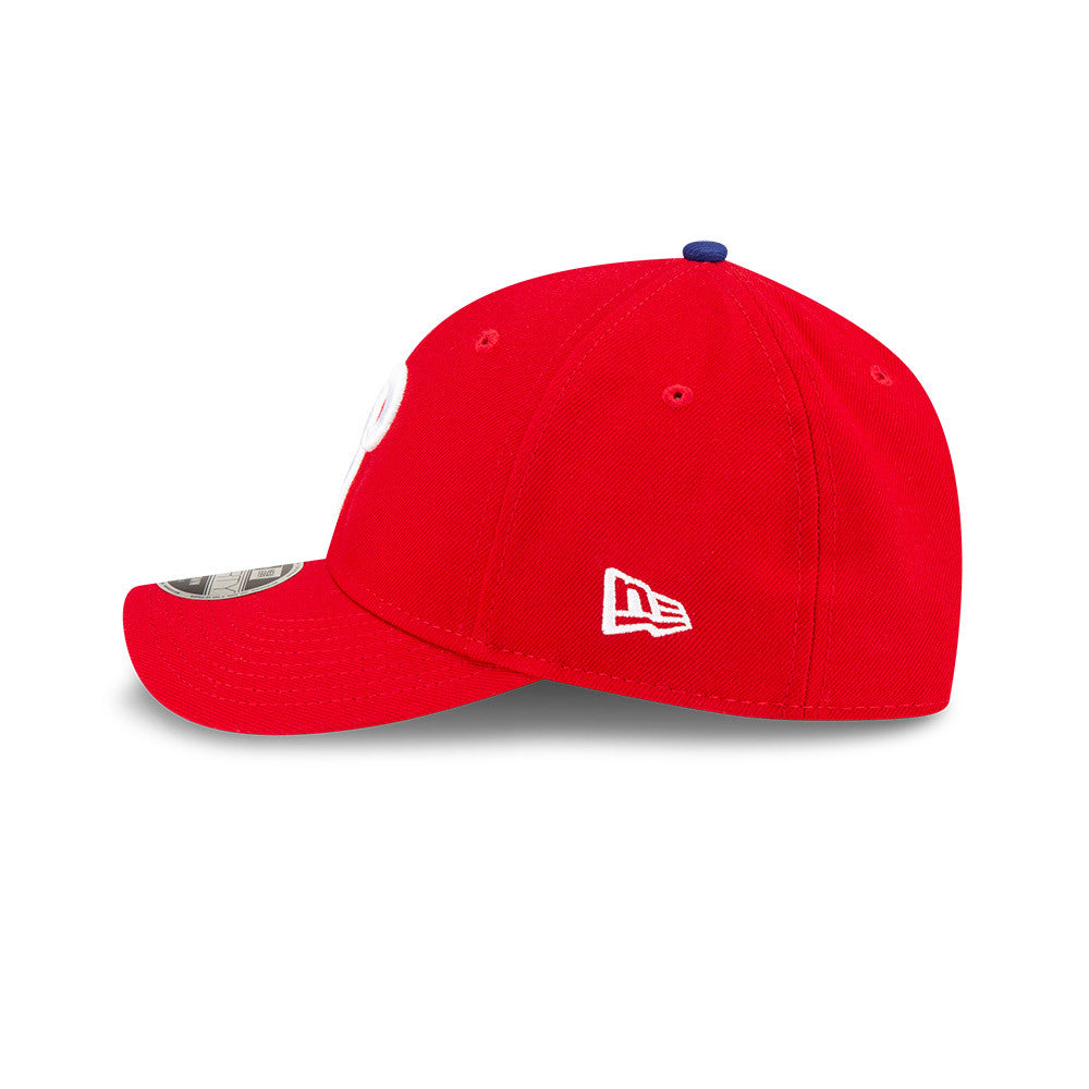 Philadelphia Phillies Red New Era Player Replica M-Crown 9FORTY Adjustable Hat Official Team Hat Sports Fan Cap