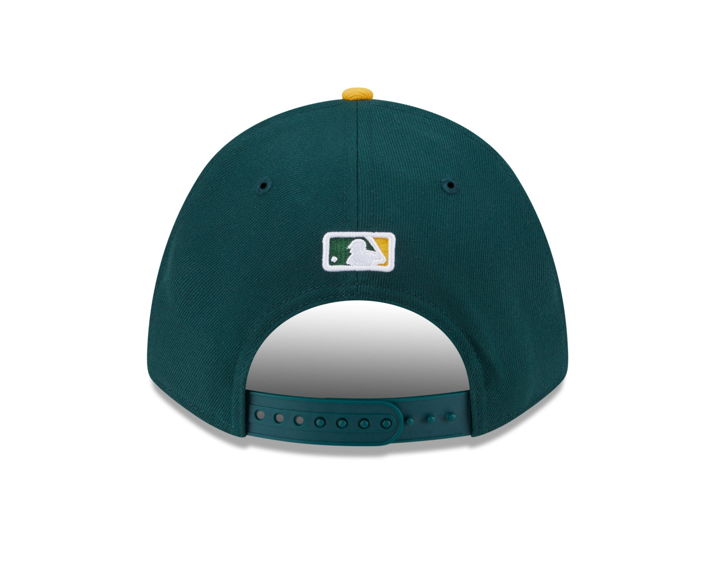 Athletics Green/Yellow New Era Player Replica M-Crown 9FORTY Adjustable Hat Official Team Hat Sports Fan Cap