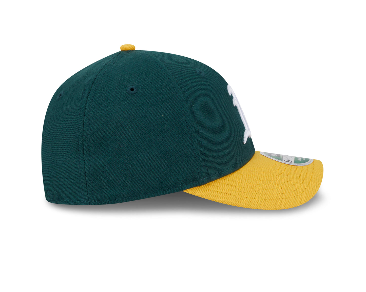 Athletics Green/Yellow New Era Player Replica M-Crown 9FORTY Adjustable Hat Official Team Hat Sports Fan Cap