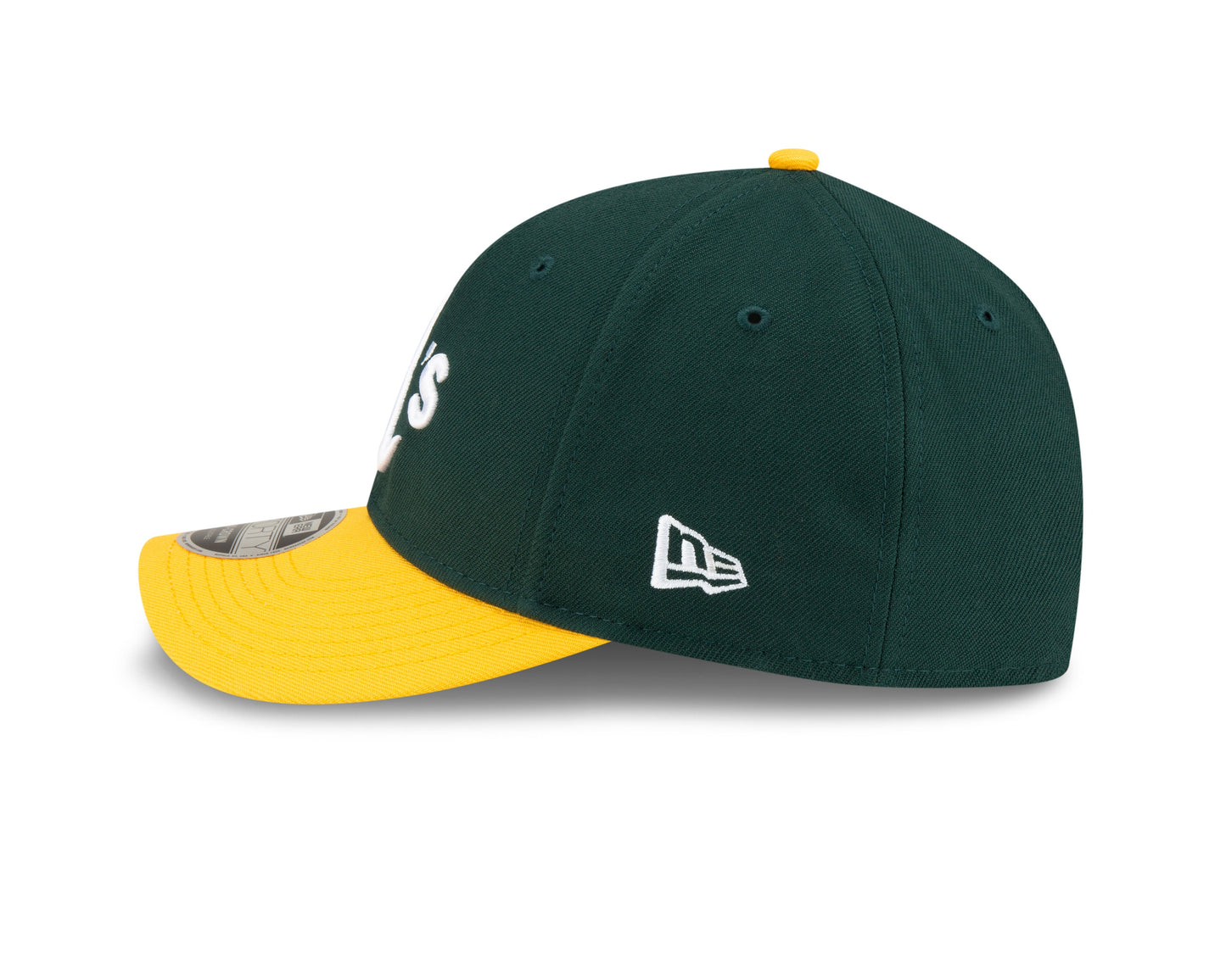 Athletics Green/Yellow New Era Player Replica M-Crown 9FORTY Adjustable Hat Official Team Hat Sports Fan Cap