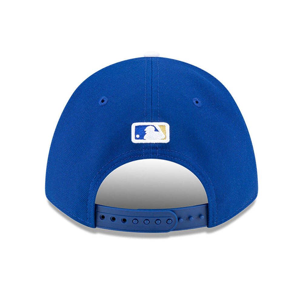 Kansas City Royals Blue New Era Player Replica M-Crown 9FORTY Adjustable Hat Official Team Hat Sports Fan Cap