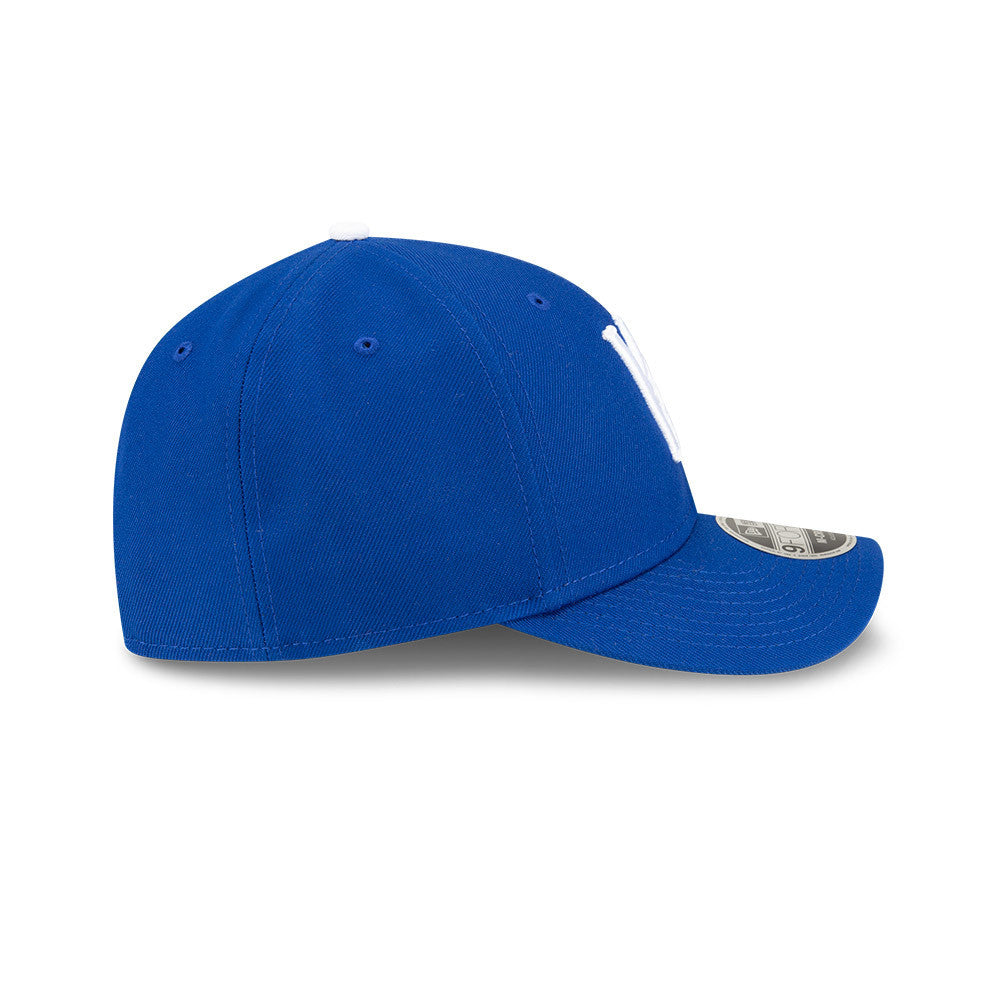 Kansas City Royals Blue New Era Player Replica M-Crown 9FORTY Adjustable Hat Official Team Hat Sports Fan Cap