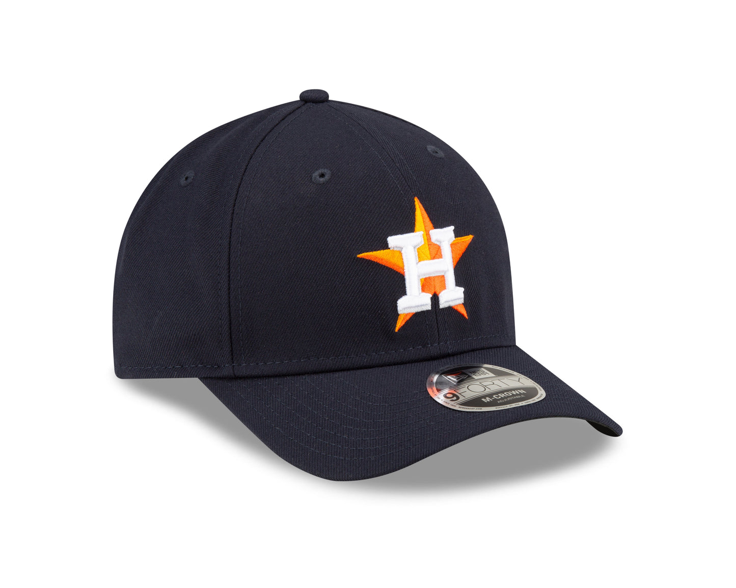 Houston Astros Navy Home New Era Player Replica M-Crown 9FORTY Adjustable Hat Official Team Hat Sports Fan Cap