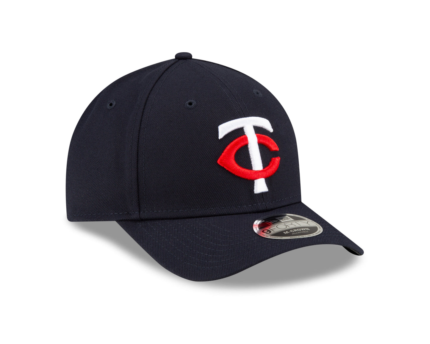 Minnesota Twins Navy New Era Player Replica M-Crown 9FORTY Adjustable Hat Official Team Hat Sports Fan Cap