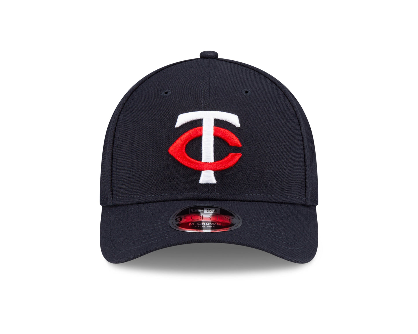 Minnesota Twins Navy New Era Player Replica M-Crown 9FORTY Adjustable Hat Official Team Hat Sports Fan Cap