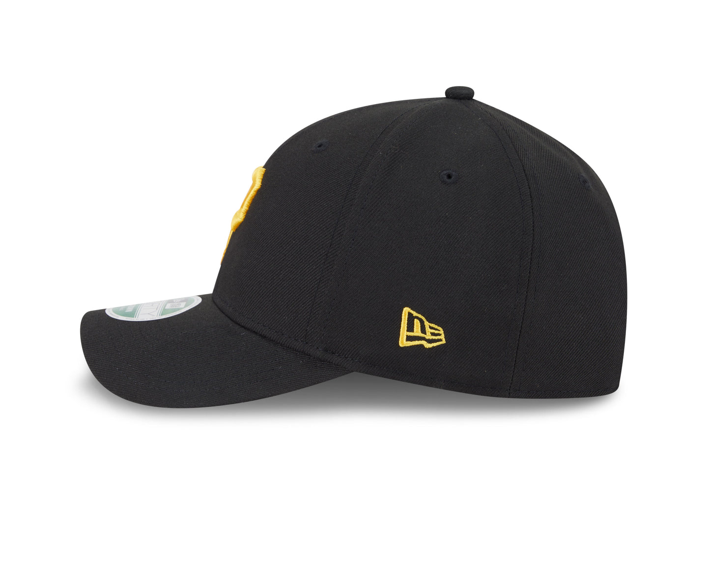 Pittsburgh Pirates Black New Era Player Replica M-Crown 9FORTY Adjustable Hat Official Team Hat Sports Fan Cap