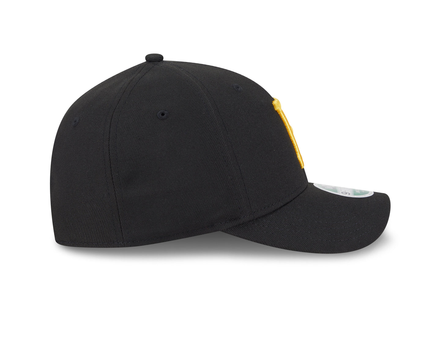 Pittsburgh Pirates Black New Era Player Replica M-Crown 9FORTY Adjustable Hat Official Team Hat Sports Fan Cap