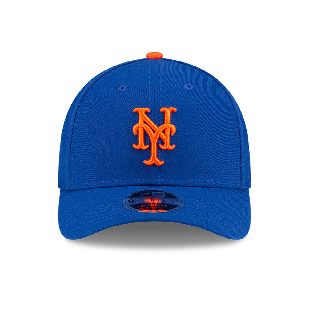 New York Mets Royal Blue New Era Player Replica M-Crown 9FORTY Adjustable Hat Official Team Hat Sports Fan Cap